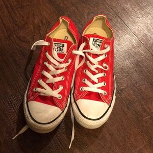 Red converse
